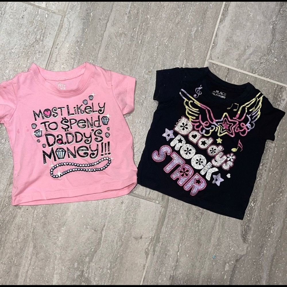 2 infant tshirts